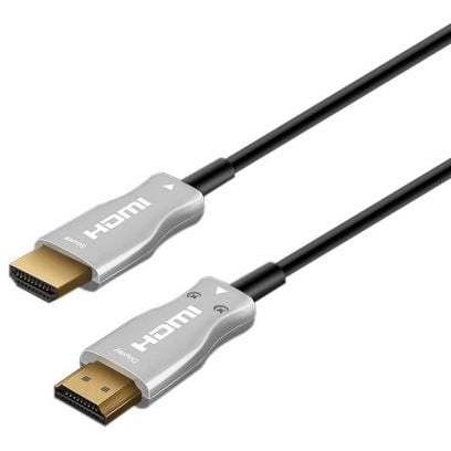 Cable HDMI 2.0 AOC 4K Aisens A148-0380/ HDMI Macho - HDMI Macho/ 50m/ Negro