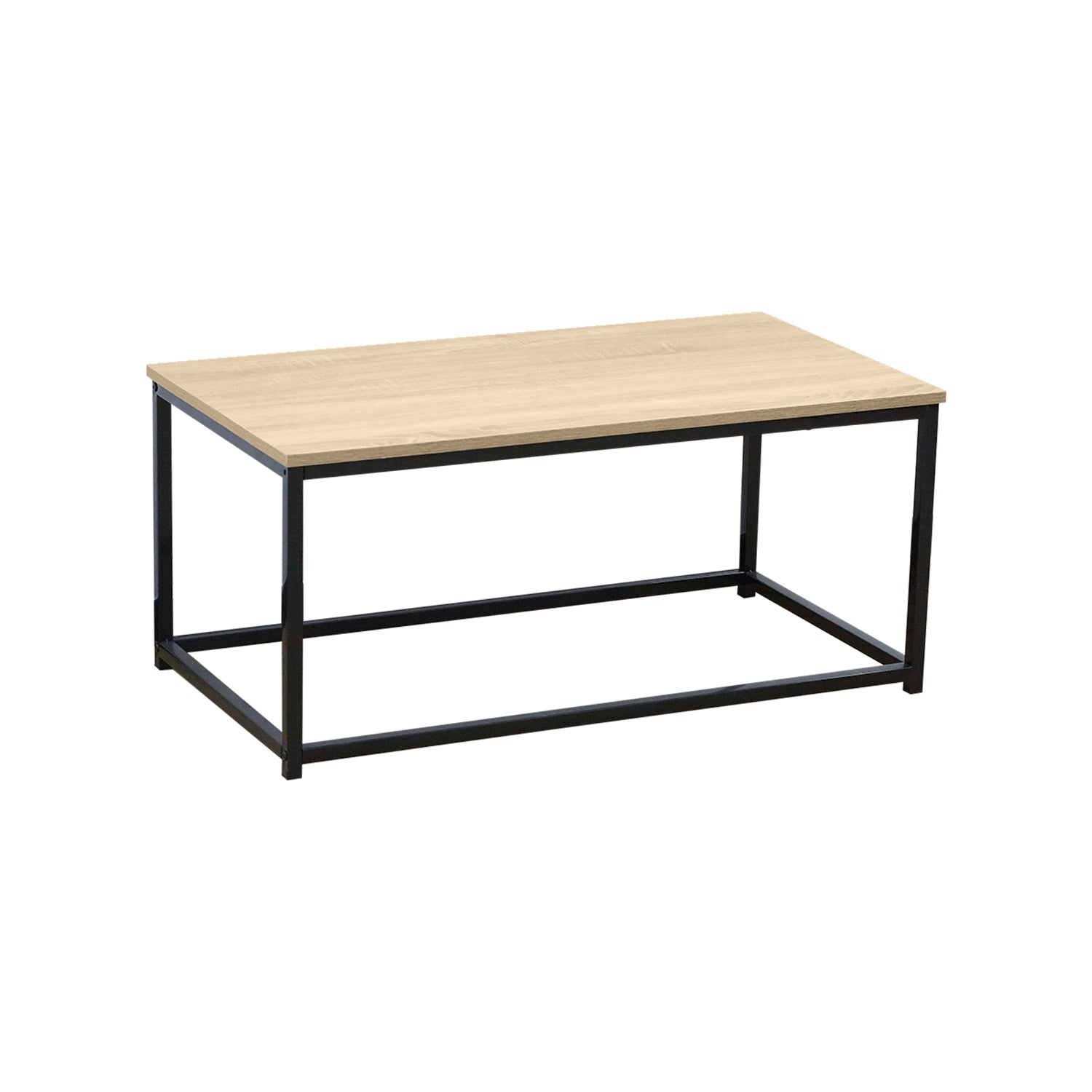 Mesa de centro Mindy - Color Madera natural y negro - Homekit