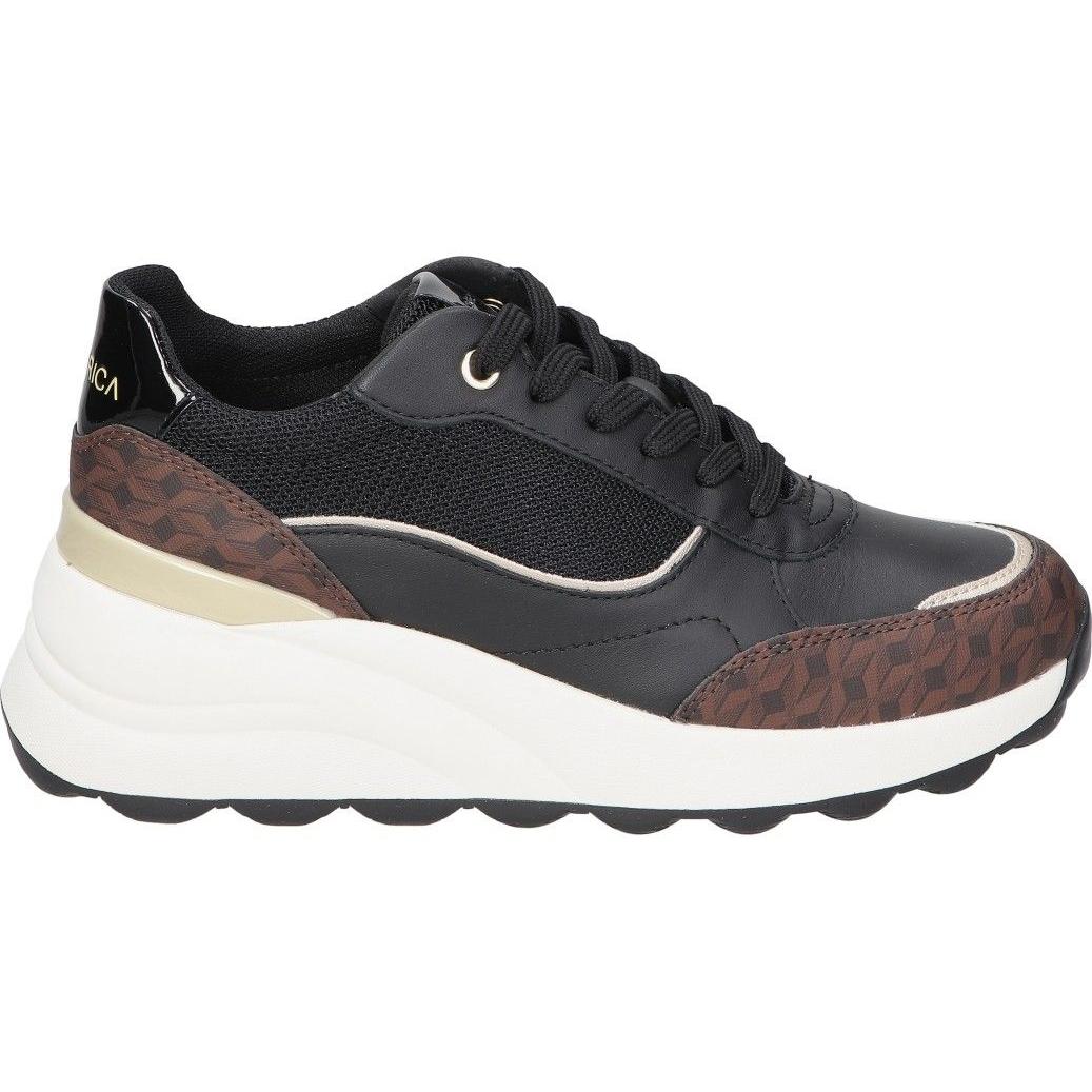 ZAPATOS GEOX D45WAA SEÑORA NEGRO