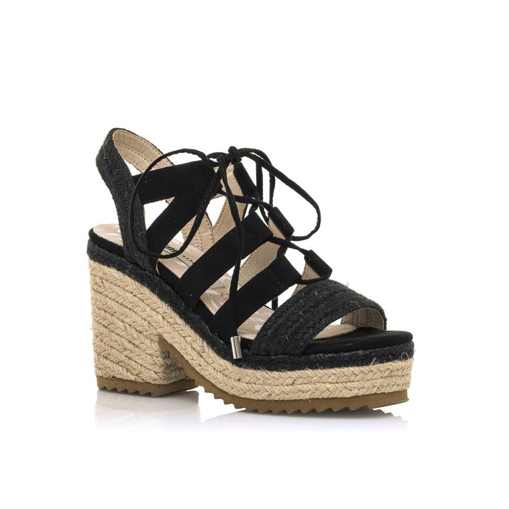 Sandalias de tacón Mustang 50540 Mujer Negro