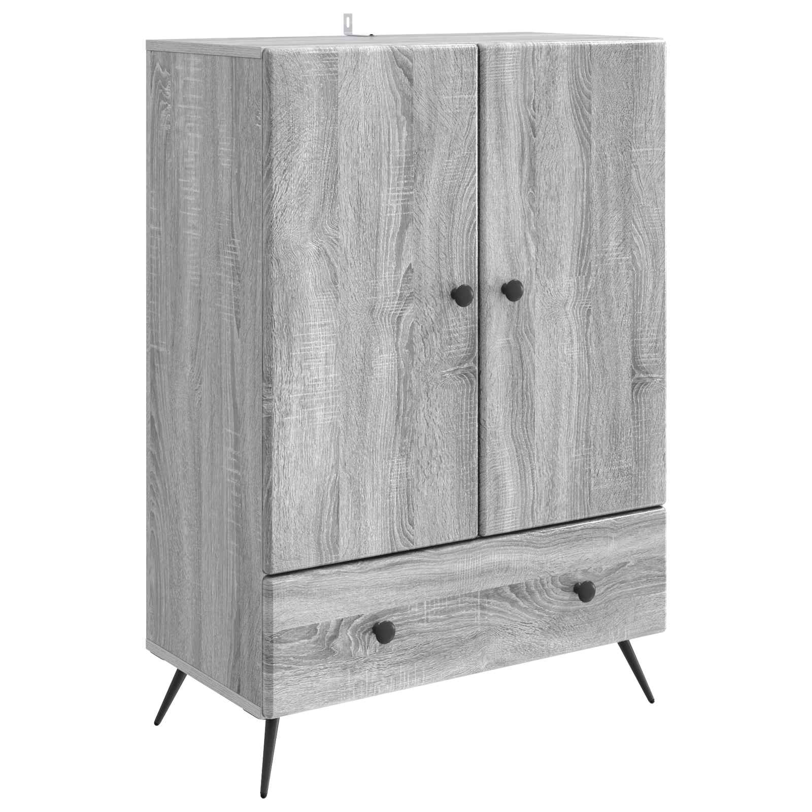 vidaXL Aparador 66 x 34,5 x 95 cm Madera de Ingeniería Multicolor