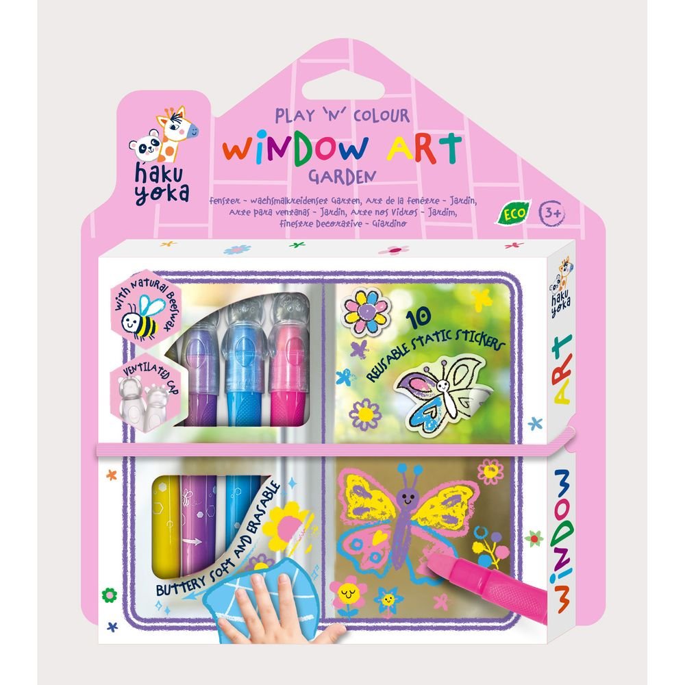 AVENIR SET PLAY  N  COLOUR ARTE PARA VENTANAS JARDIN HAKU YOKA 21x23x1 Cms.