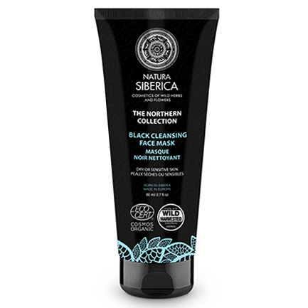Mascarilla Limpiadora facial negra Brillo de la piel