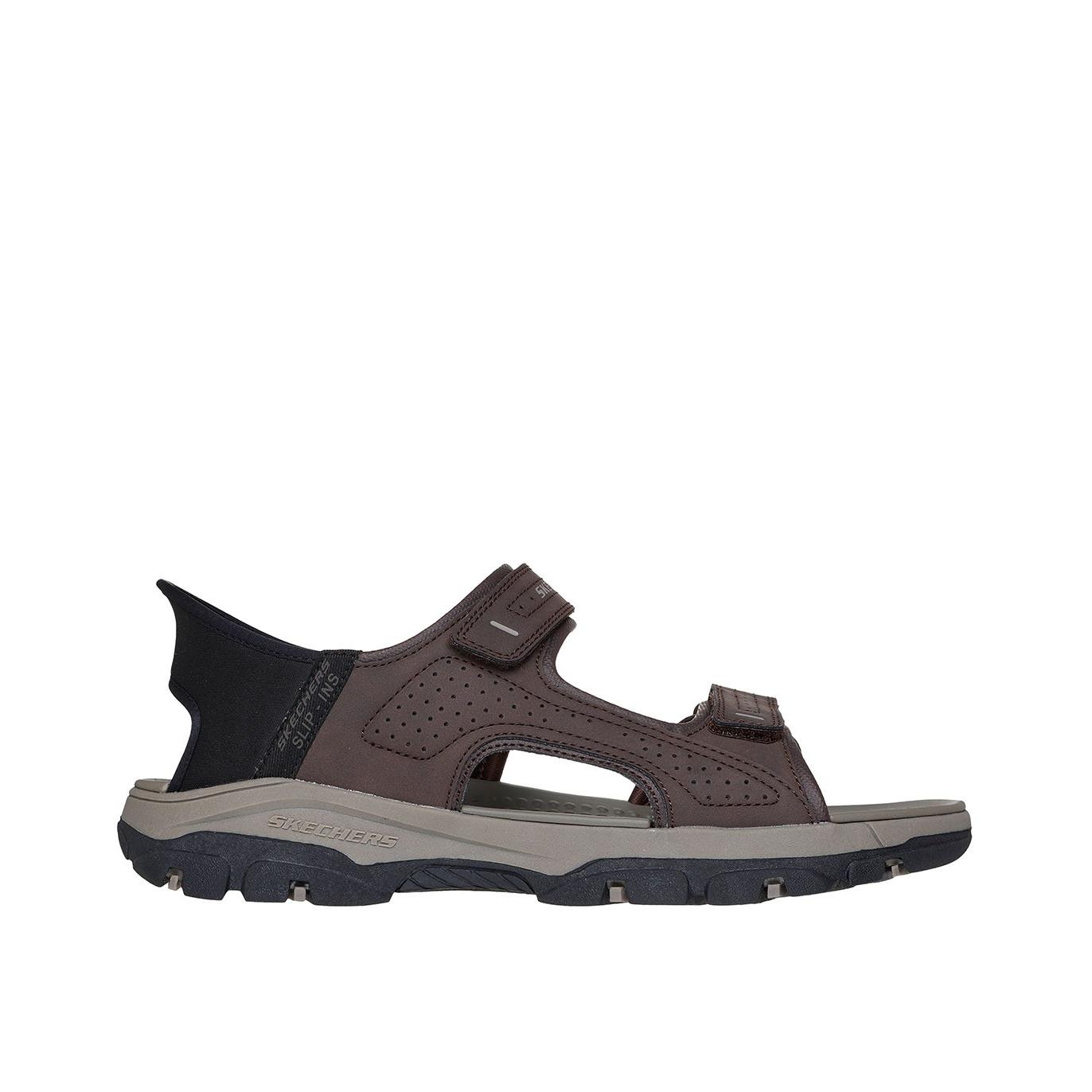 SANDALIAS CON VELCROS DE CABALLERO SKECHERS Slip-ins Relaxed Fit: Tresmen - Reece MARRÓN