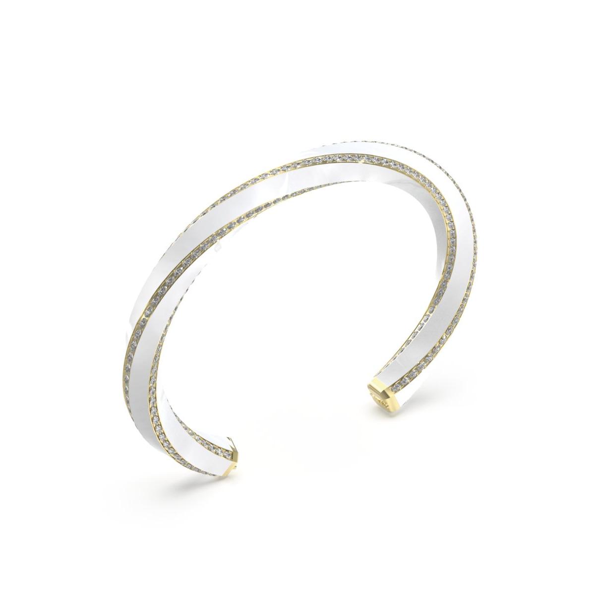 Guess Pulsera Mujer Le Mirage De Acero Blanco, Dorado Jubb05381jwygwhs