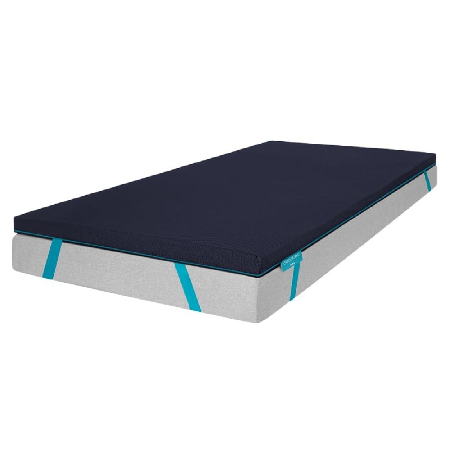 Cecotec Topper Viscoelástico Flow TopSerenity 105x190. Cubrecolchón Sobrecolchón. Viscoelástica 100% de 5 cm de Altura