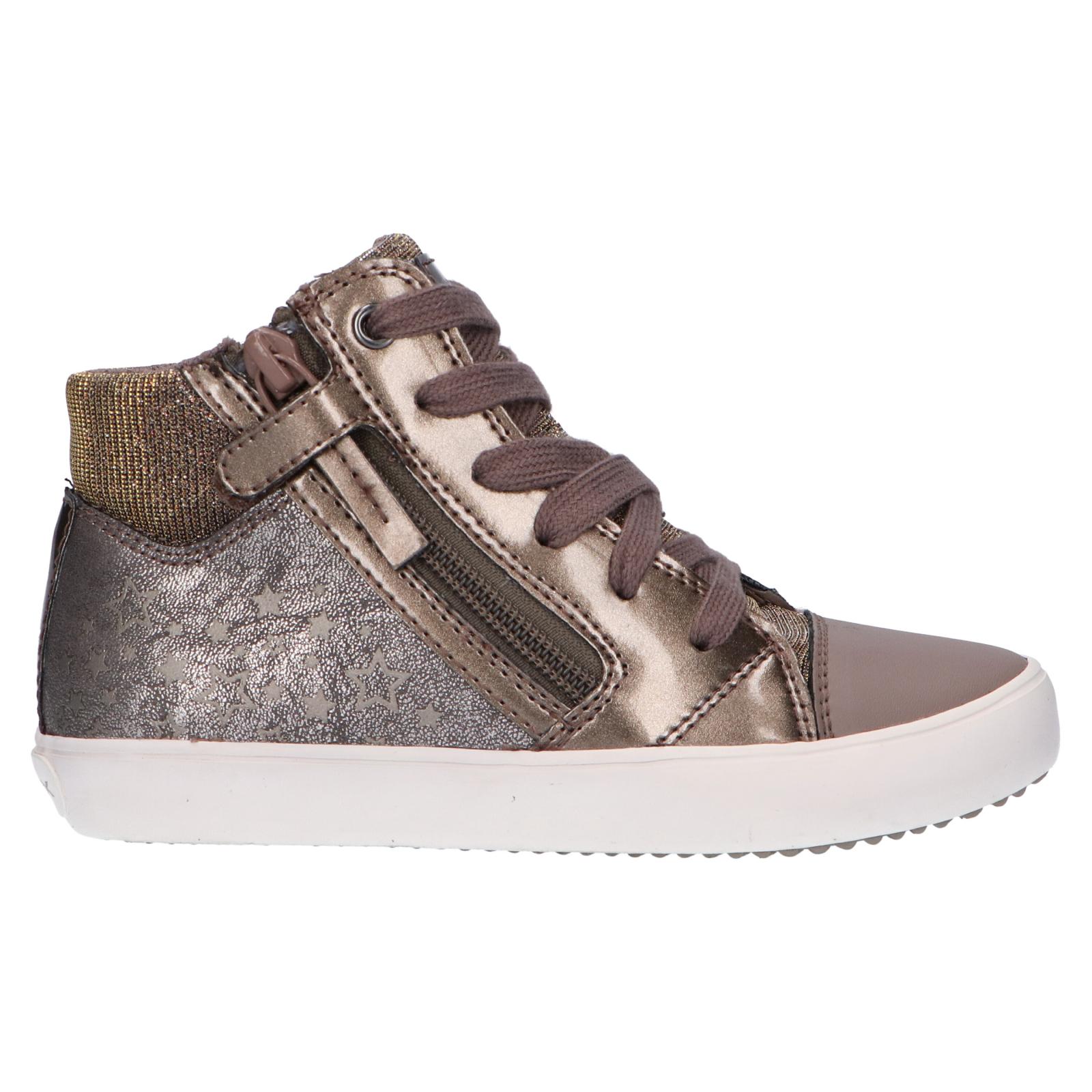 Geox j024nd 054pv j gisli c9006 smoke girl's sneakers