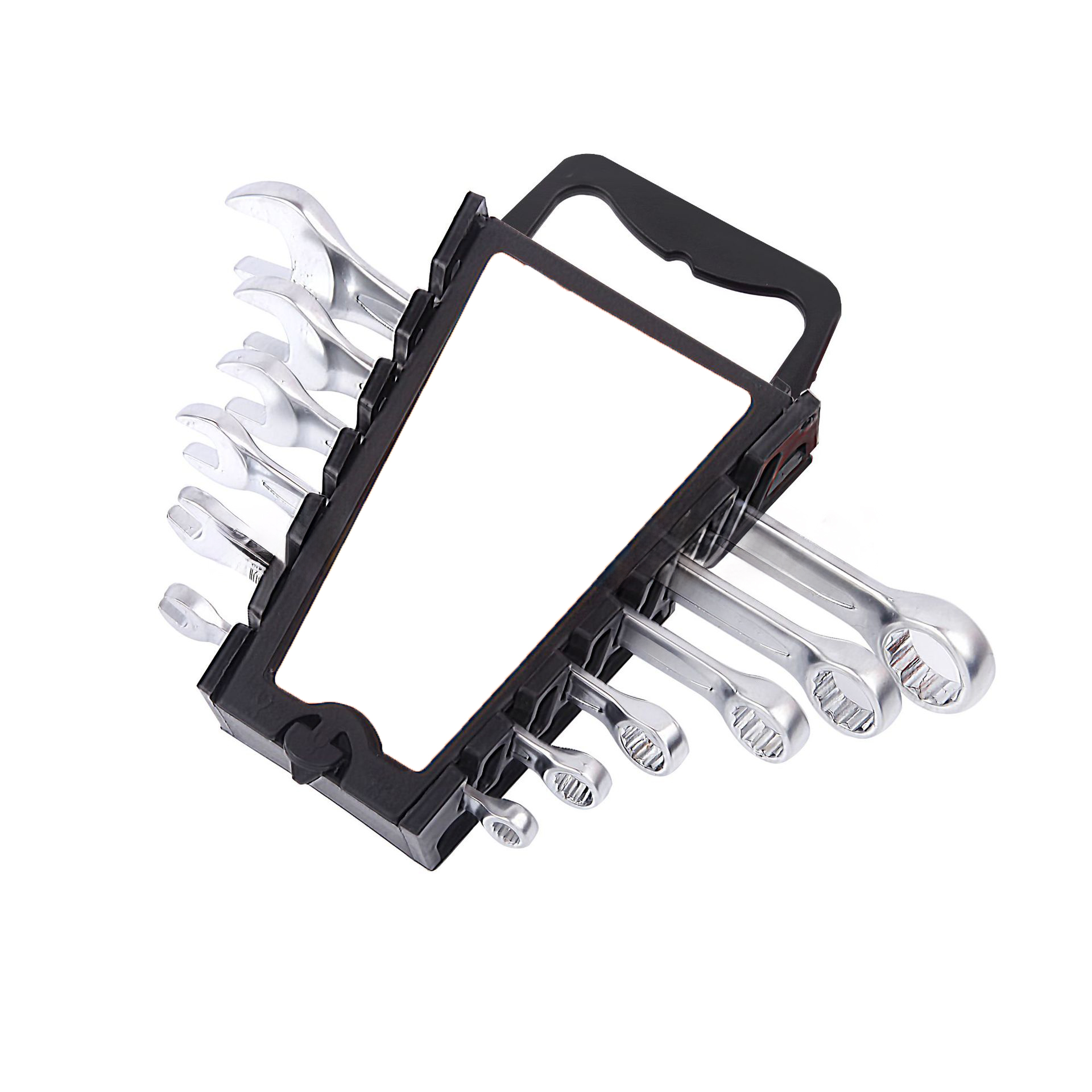 Juego de Llaves Fijas Combinadas 6 Piezas (6, 8, 10, 11, 13 y 17 mm) – Llaves de Boca y Estrella Métricas de Acero Resistente – Herramientas Profesionales para Mecánica, Bricolaje, Taller y Reparaciones del Hogar