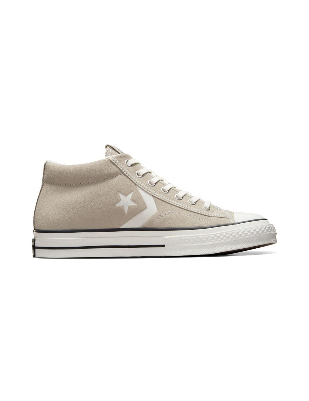 Zapatilla Converse Hombre Star Player 76 Mid Beige