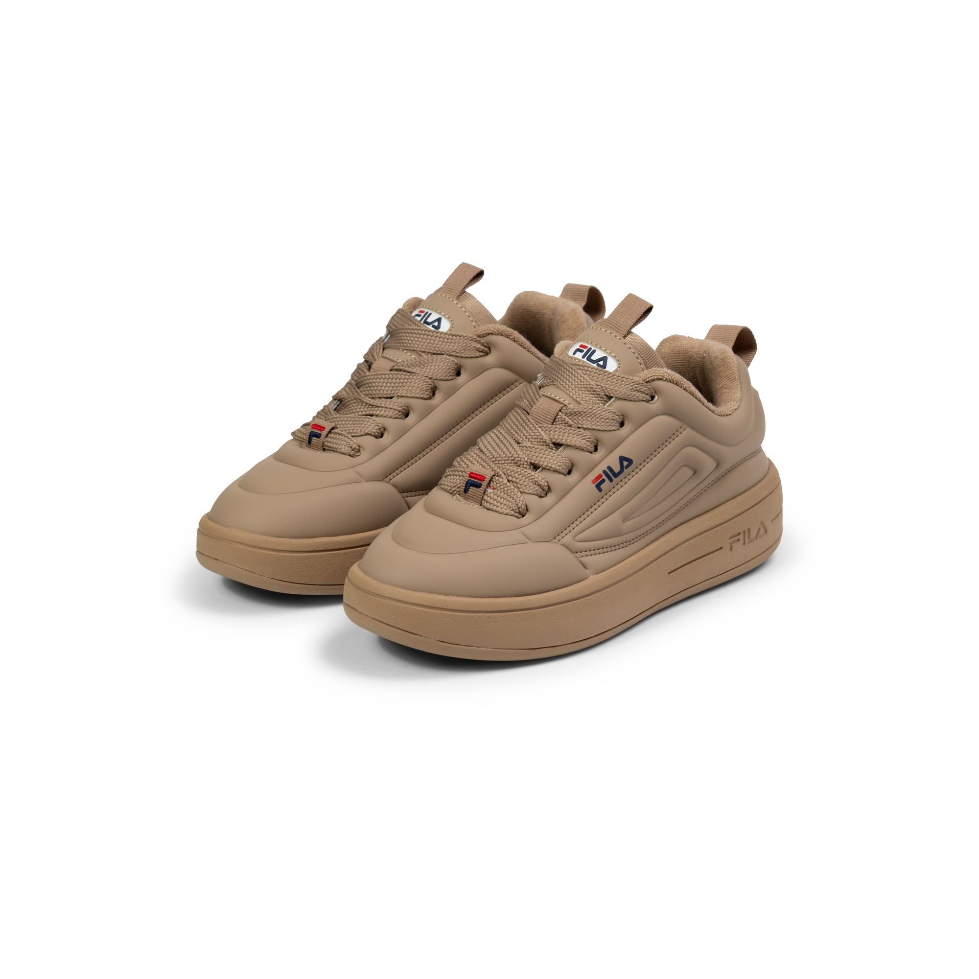 FILA | Zapatillas Tenis Mujer, Modelo Superbubble Wmn, Sneakers de Diseño Maxi Acolchado en Poliuretano con Forro Textil, Cordones Gruesos y Plantilla PCF