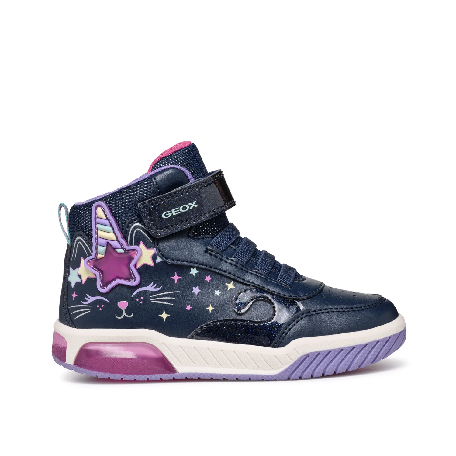 Geox - Polacchino blu J46ASB-C4243