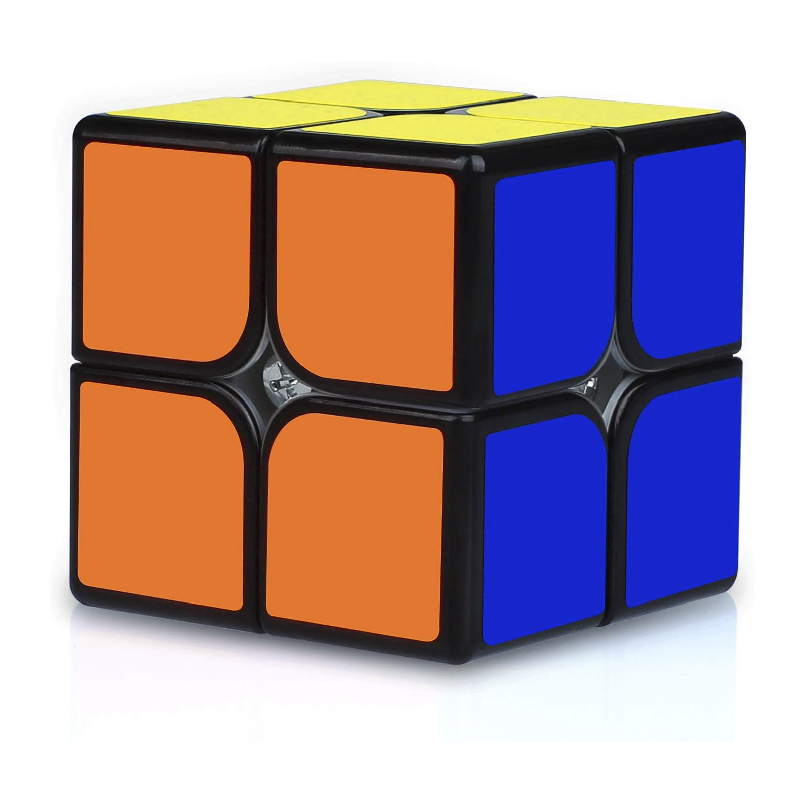 Cubo Magico 2x2, Magic Cube 2X2 Speed Cube Cubo de Velocidad 2x2x2 Cubo Magico Smooth Magic Puzzle Cube Regalo de Juguetes Educativos Brainteaser para Niños Niñas Adultos