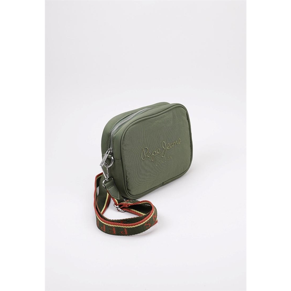 Pepe Jeans CÁMARA LOGO BORDADO Bolsos mujer Verde
