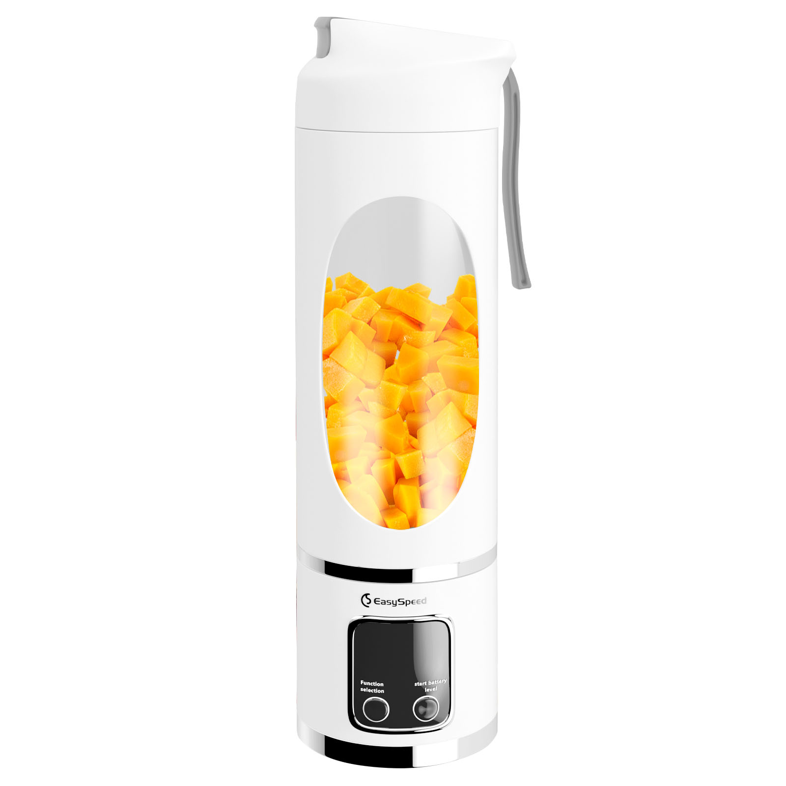 EasySpeed Licuadora Batidora Portátil 450 ml, Exprimidor Jugos, Batería Recargable USB, Ideal Acampada, Gimnasio, Smoothies