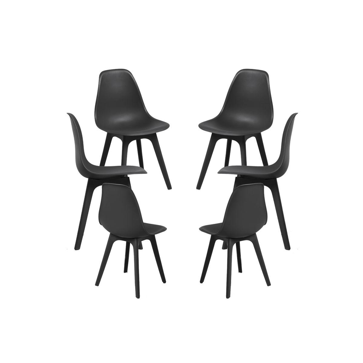 Regalos Miguel - Packs Sillas Comedor - Pack 6 Sillas Kelen Suprym - Rosa