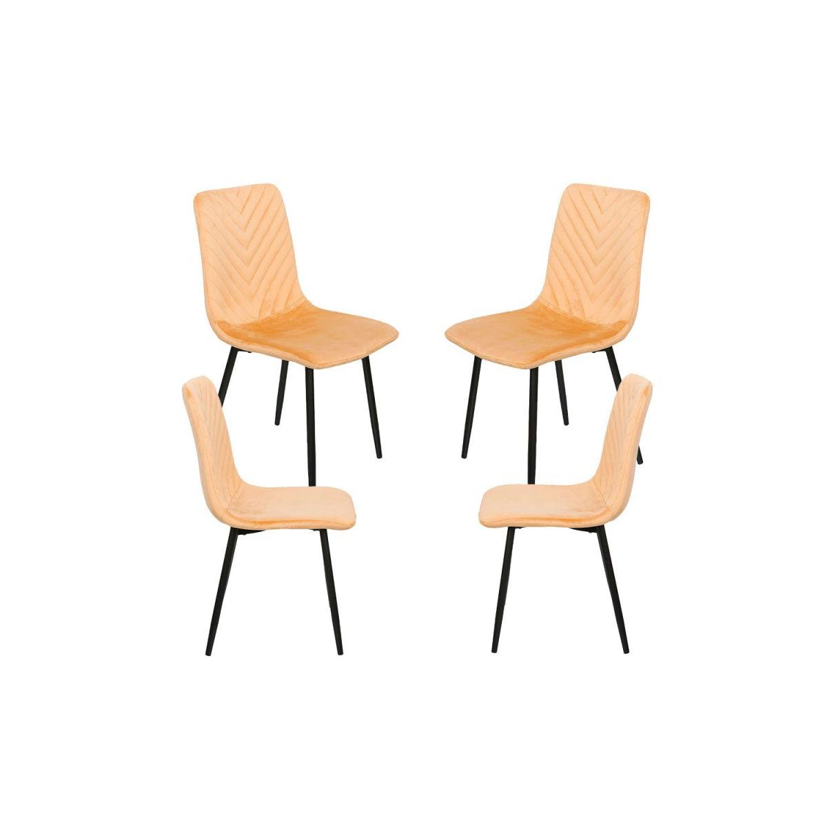 Regalos Miguel - Packs Sillas Comedor - Pack 4 Sillas Guri - Beige