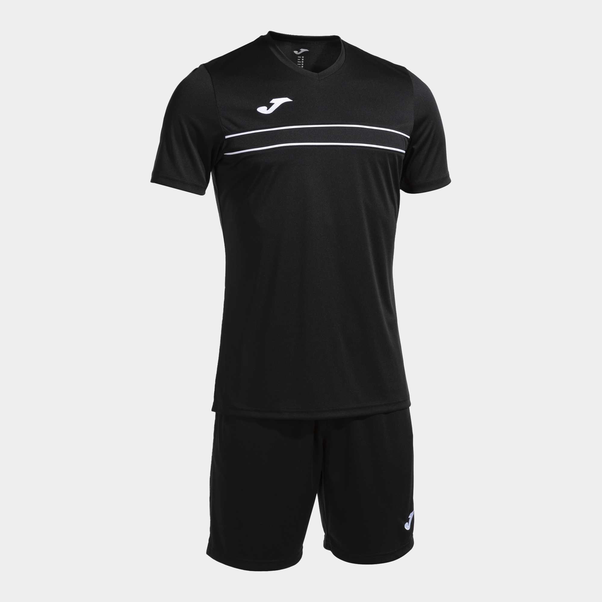 JOMA SET VICTORY NEGRO BLANCO Talla 3 (7XS) Niño Junior