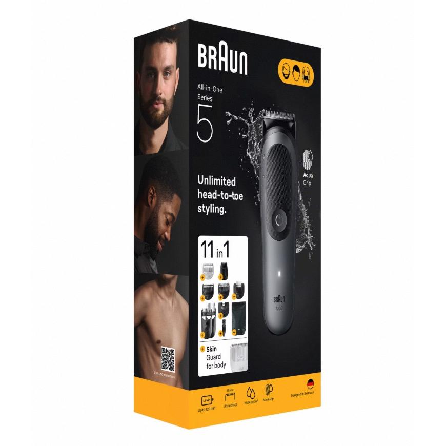 Braun – Recortadora Braun Todo En Uno Series 5, Kit 11en1, AIO5560.