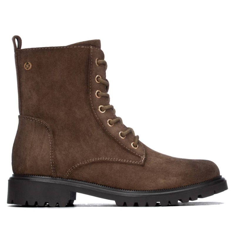 XTI 146243 02  39940 26I BOTIN MILITAR ANTELINA TAUPE