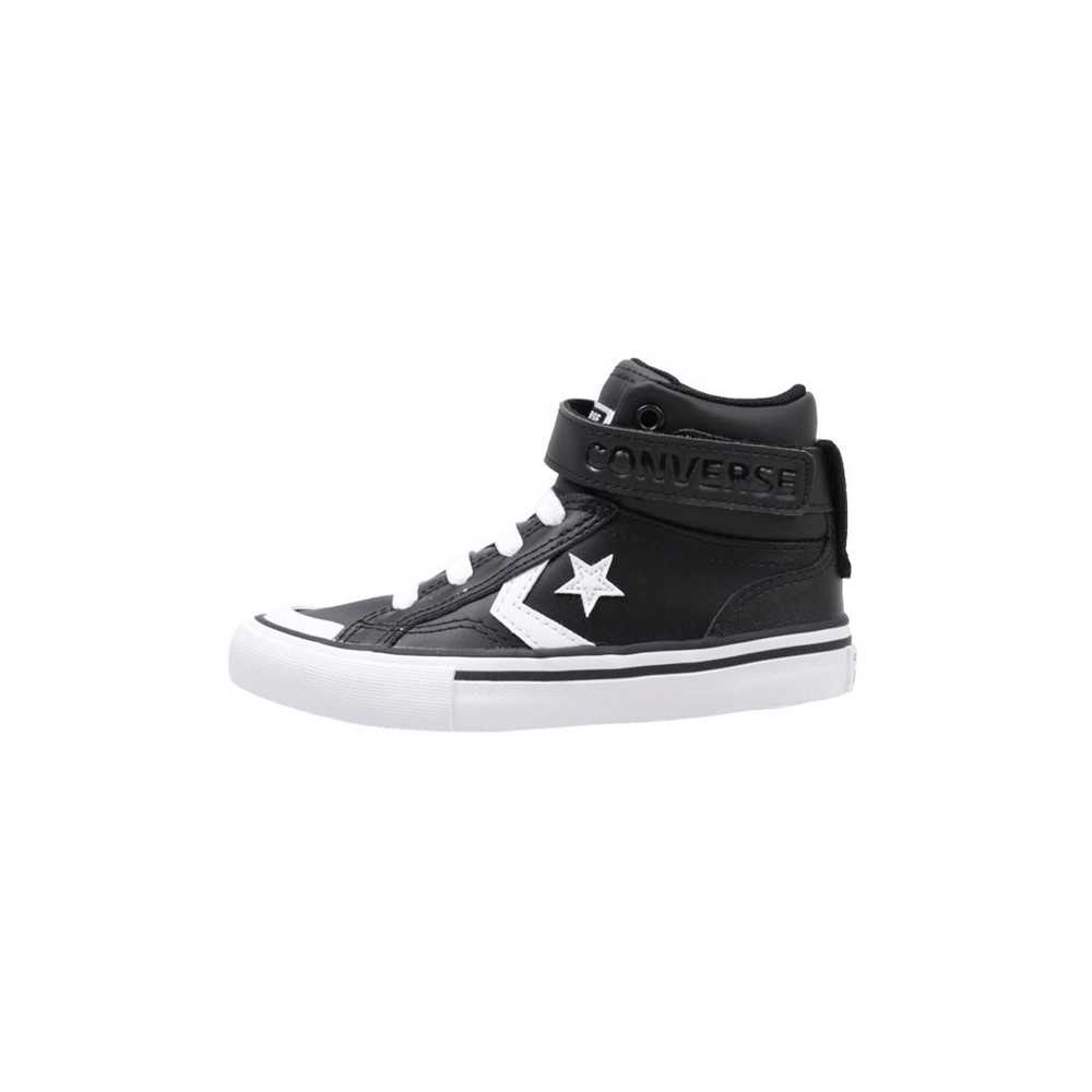 Converse PRO BLAZE STRAP LEATHER Deportivas Planas Niño Negro