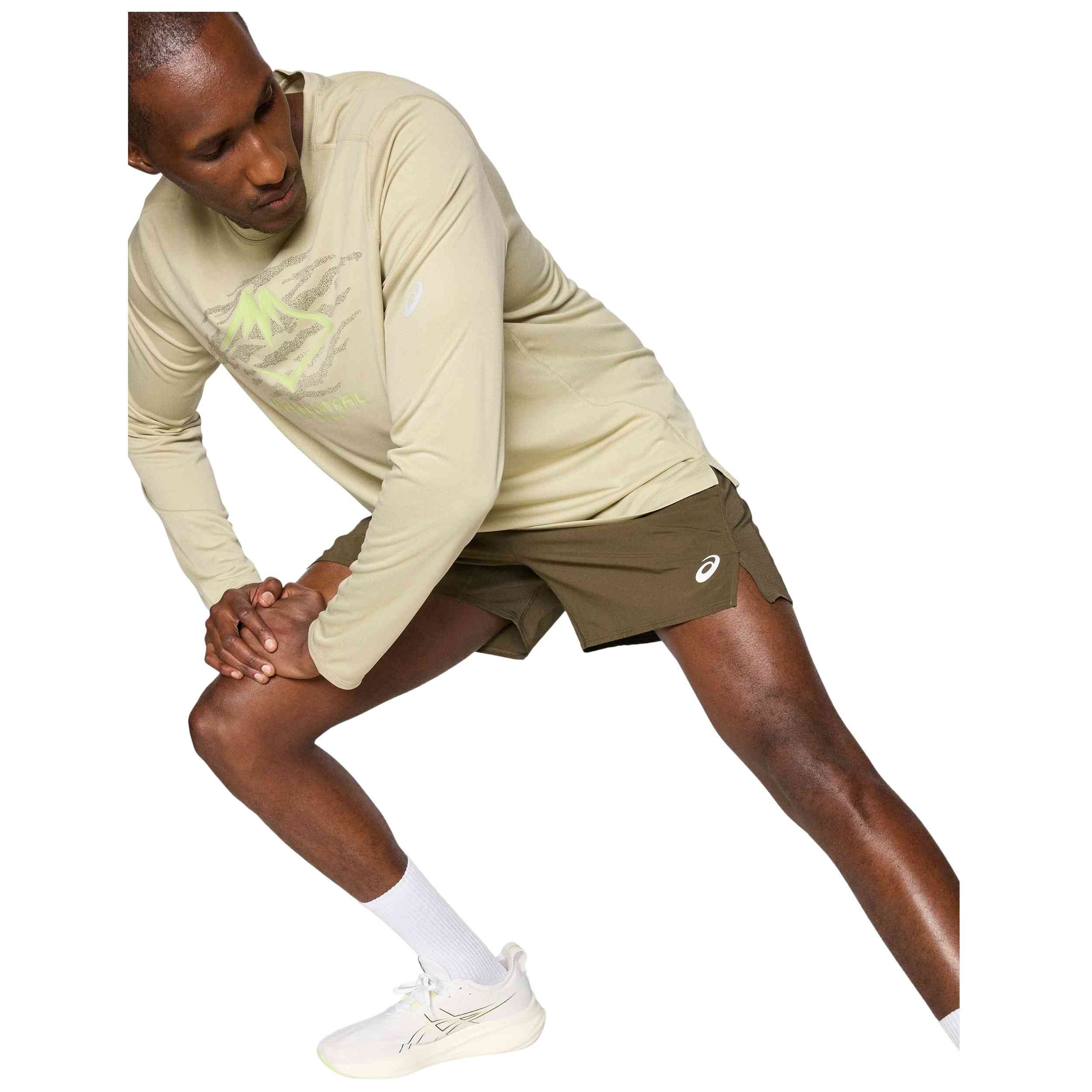 Pantalon Corto Asics modelo 2011D214-200 para Hombre en color Verde