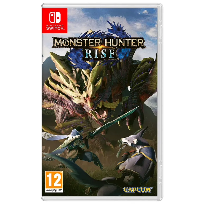 MONSTER HUNTER RISE SWITCH JUEGO FÍSICO PARA NINTENDO SWITCH VERSIÓN ESPAÑOLA GARANTÍA EU