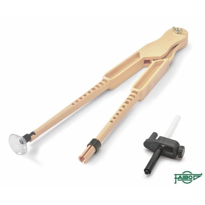 FAIBO COMPAS FAIBO ENCERADO PLASTICO 42CM CON VENTOSA Y ADAPTADOR