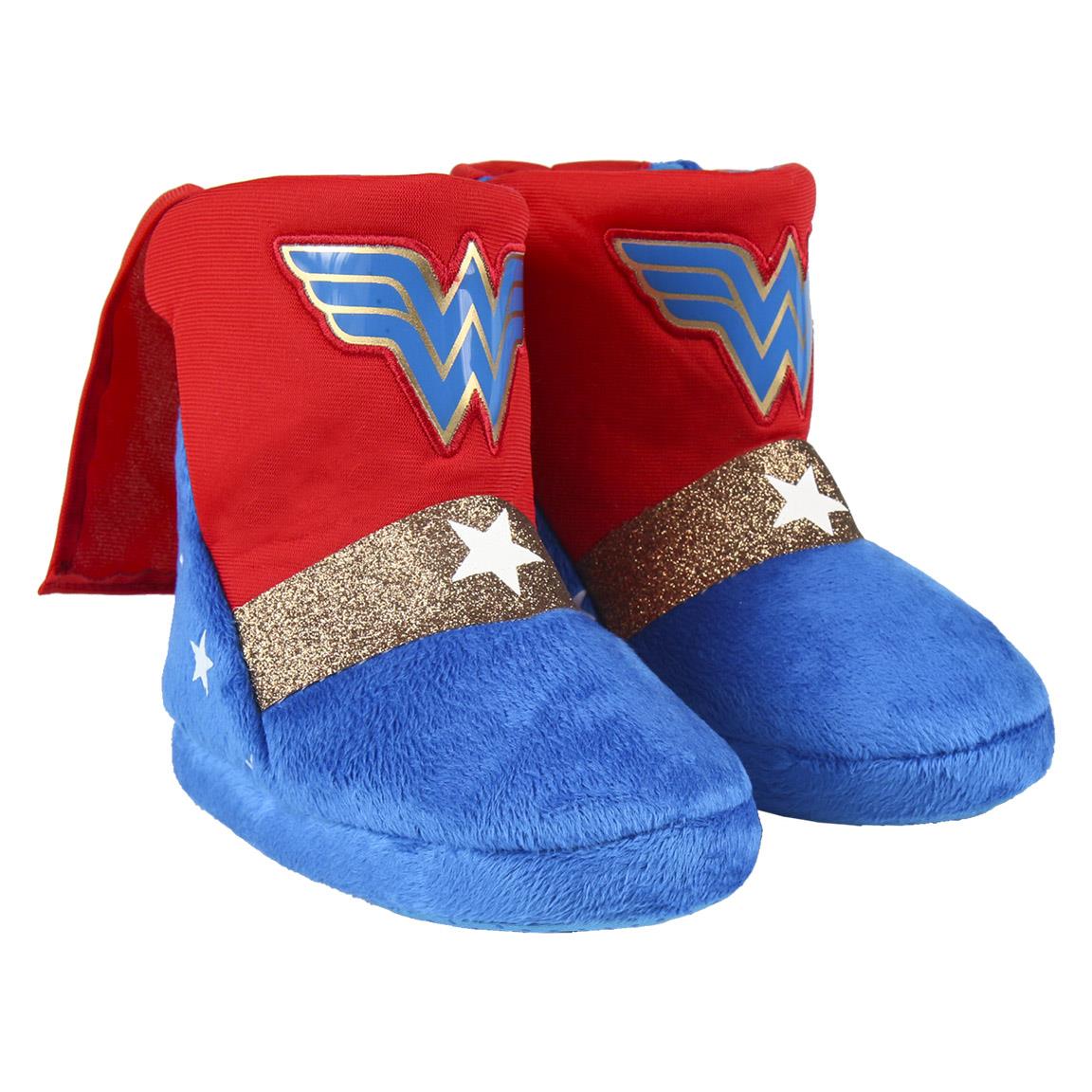 Cerdá Zapatillas de Casa Bota Wonder Woman, Color Rojo