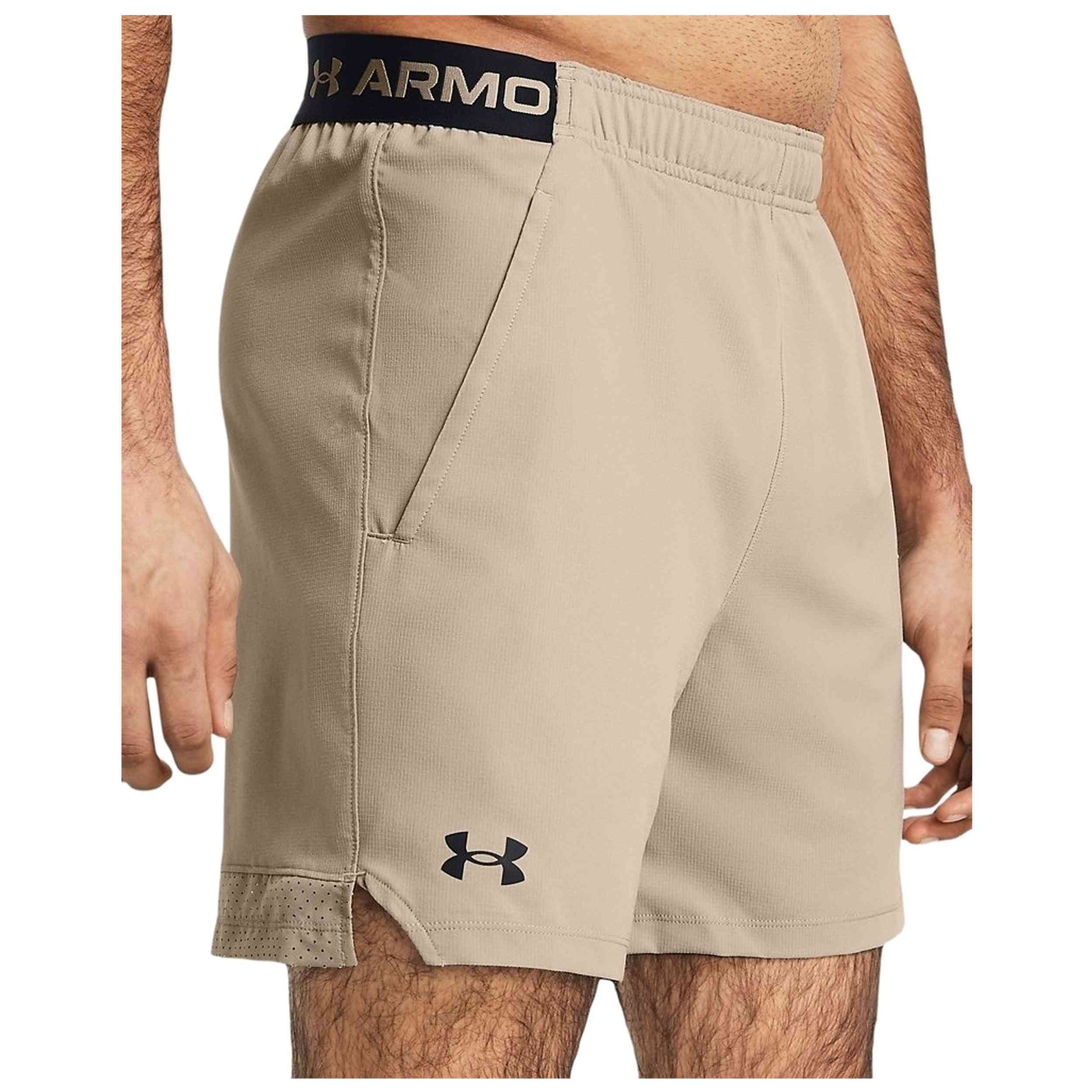 Short Under Armour modelo Ua Vanish Woven 6In Shorts en color Marrón