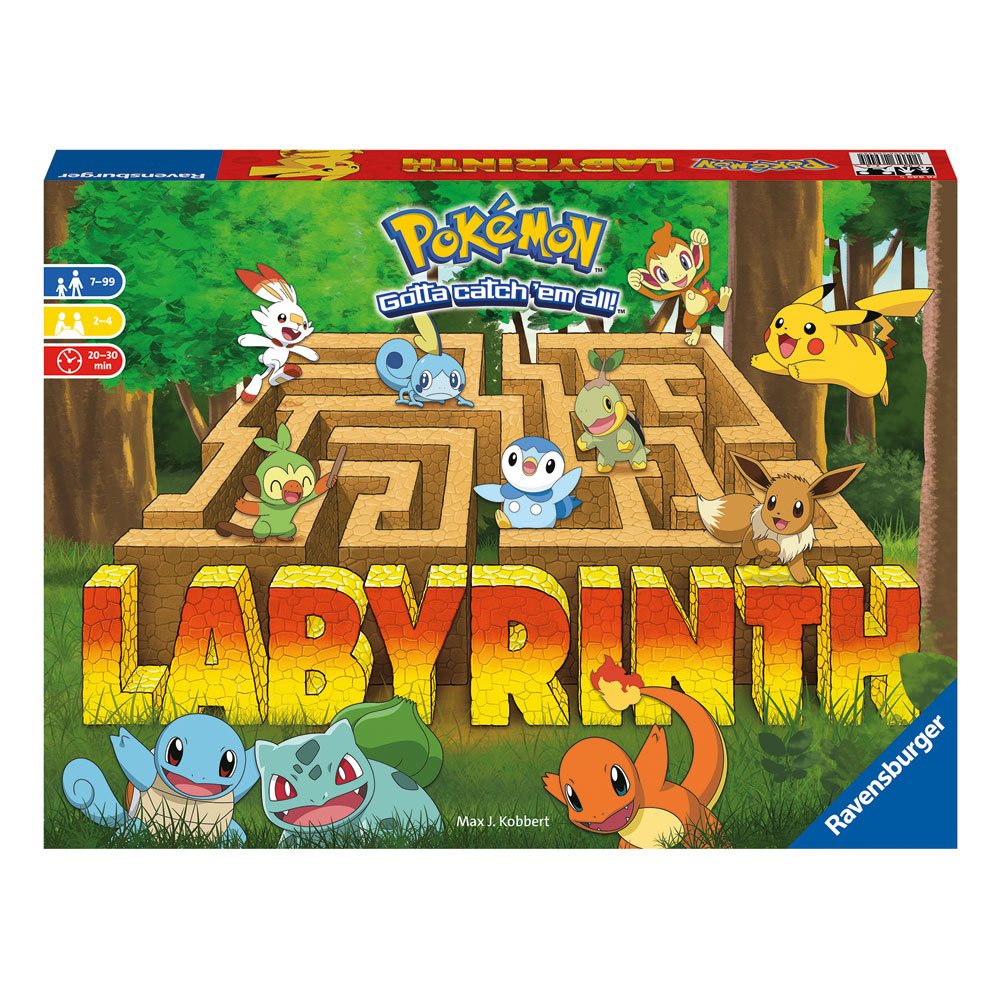 Ravensburger Pokemon Laberinto - Juego De Mesa Para Niños Y Familias