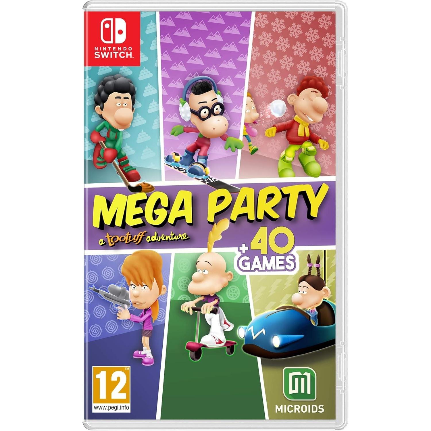 MEGA PARTY, a Tootuff Adventure Juego para Consola Nintendo Switch, PAL ESPAÑA