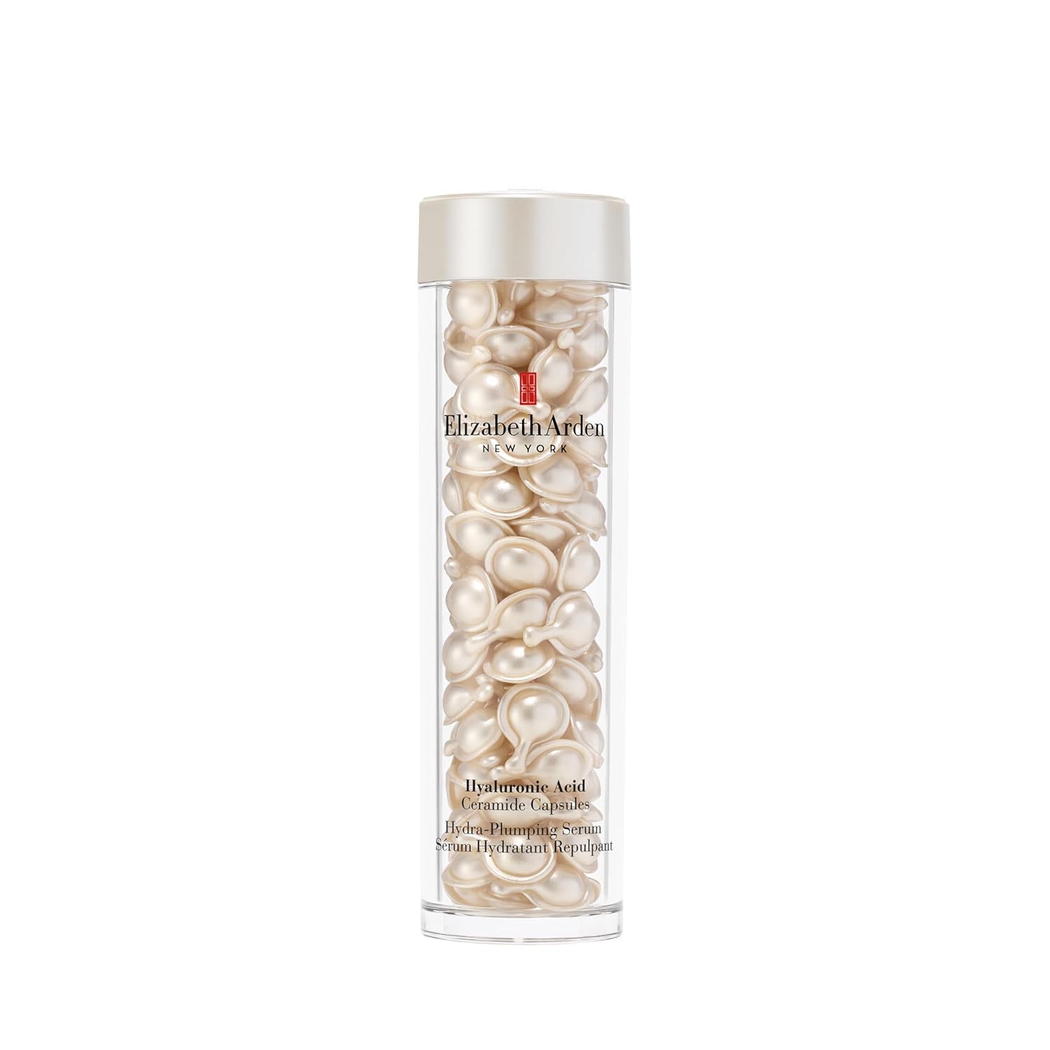 Elizabeth Arden - Cápsulas de Sérum Ácido Hialurónico y Ceramidas para Hidratar y Redensificar la Piel, Efecto Antiedad y Reafirmante - 90 Cápsulas