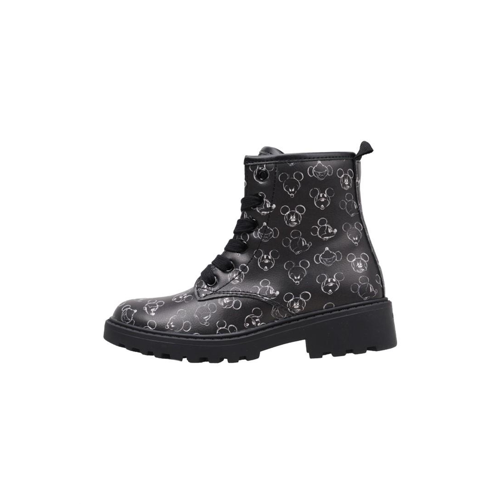 Geox J CASEY GIRL Dc Botas Planas Niña Negro