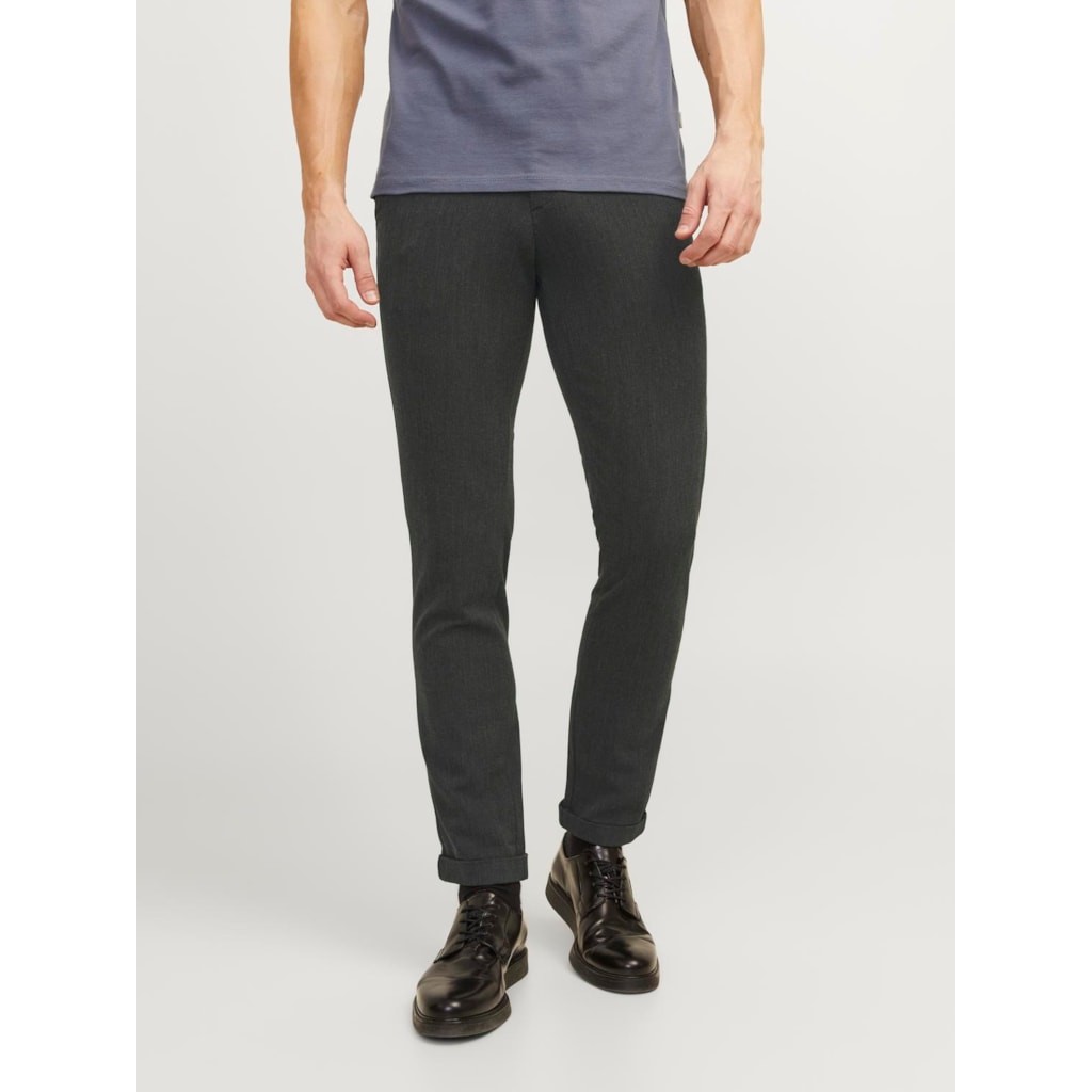 Jack & Jones - Pantalón chino Marco Connor de corte slim tiro bajo con tejido elástico 68% poliéster, 29% viscosa y 3% elastano para hombre