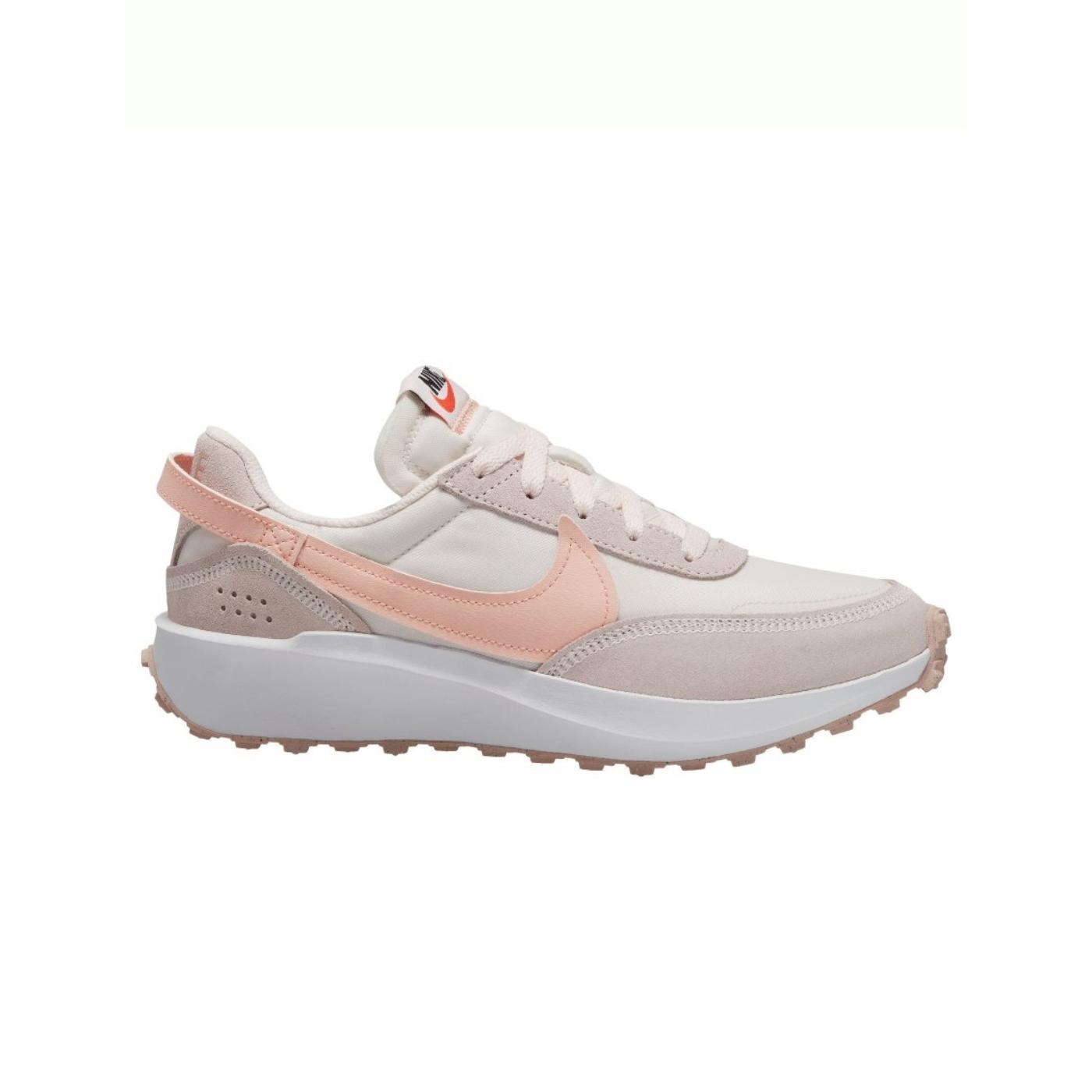 Zapatillas nike waffle debut rosa de mujer.