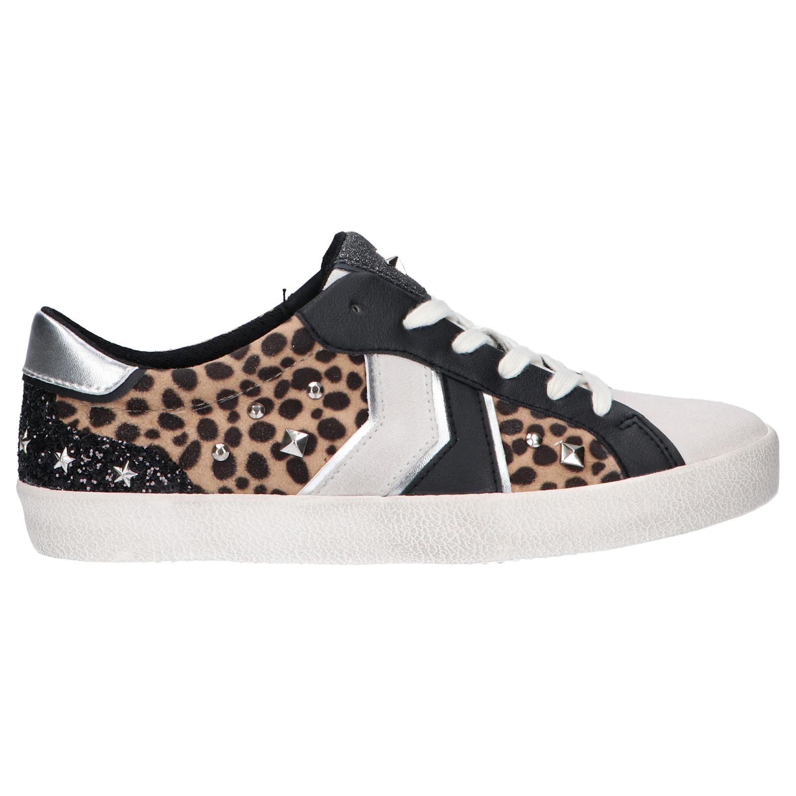 Geox Women's Casual Sneakers Tobacco-Off White - Comfortable sports shoes with padded insole, non-slip sole, and flexible design, perfect for gym and outdoor activities, ideal women's footwear for an active lifestyle.