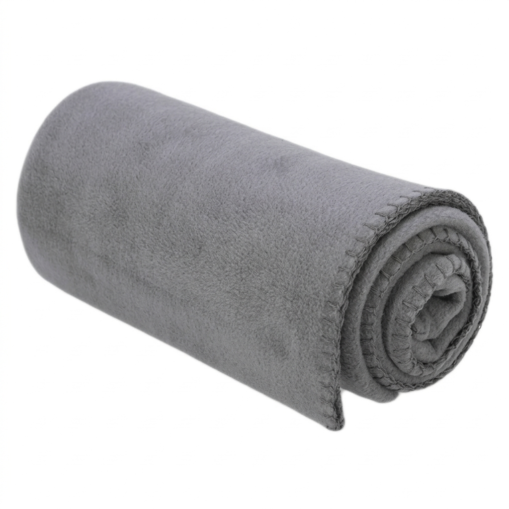 Manta Polar 120x150cm Comodidad y Elegancia Gris Klack
