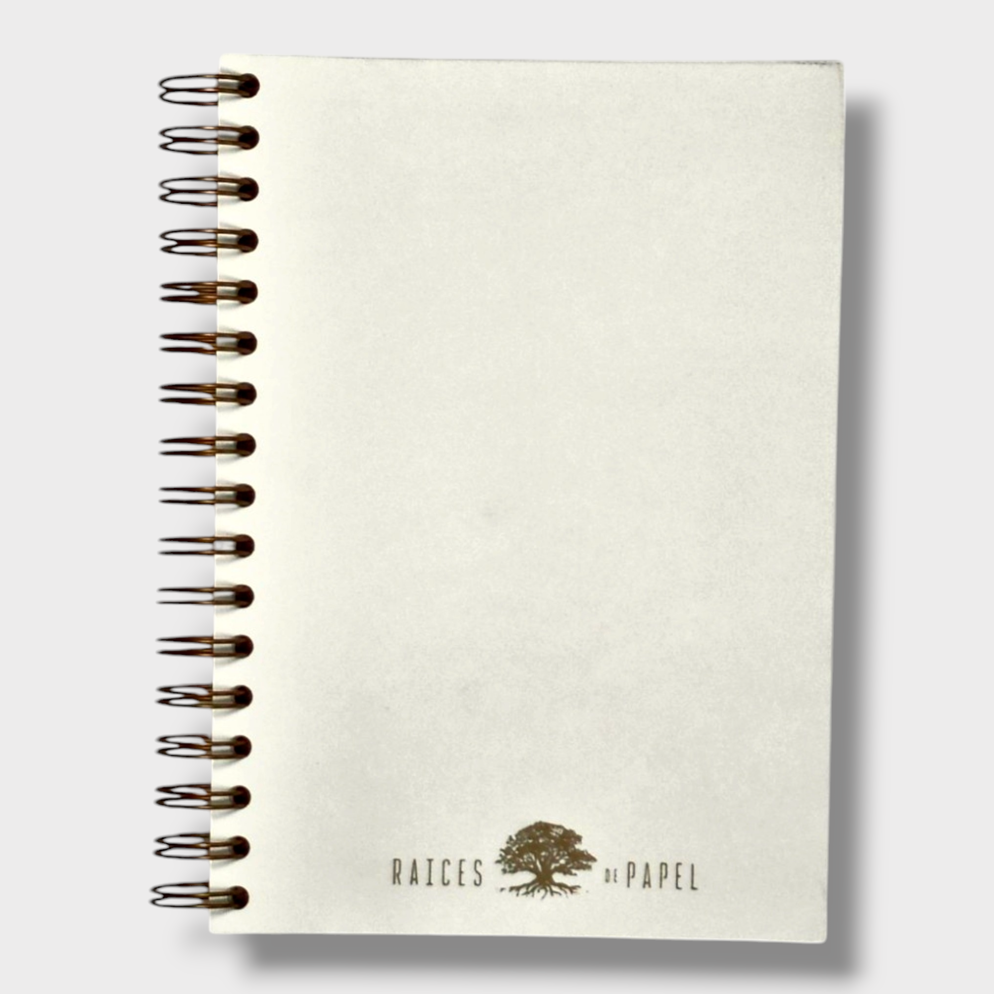 Cuaderno de bambú con anillas