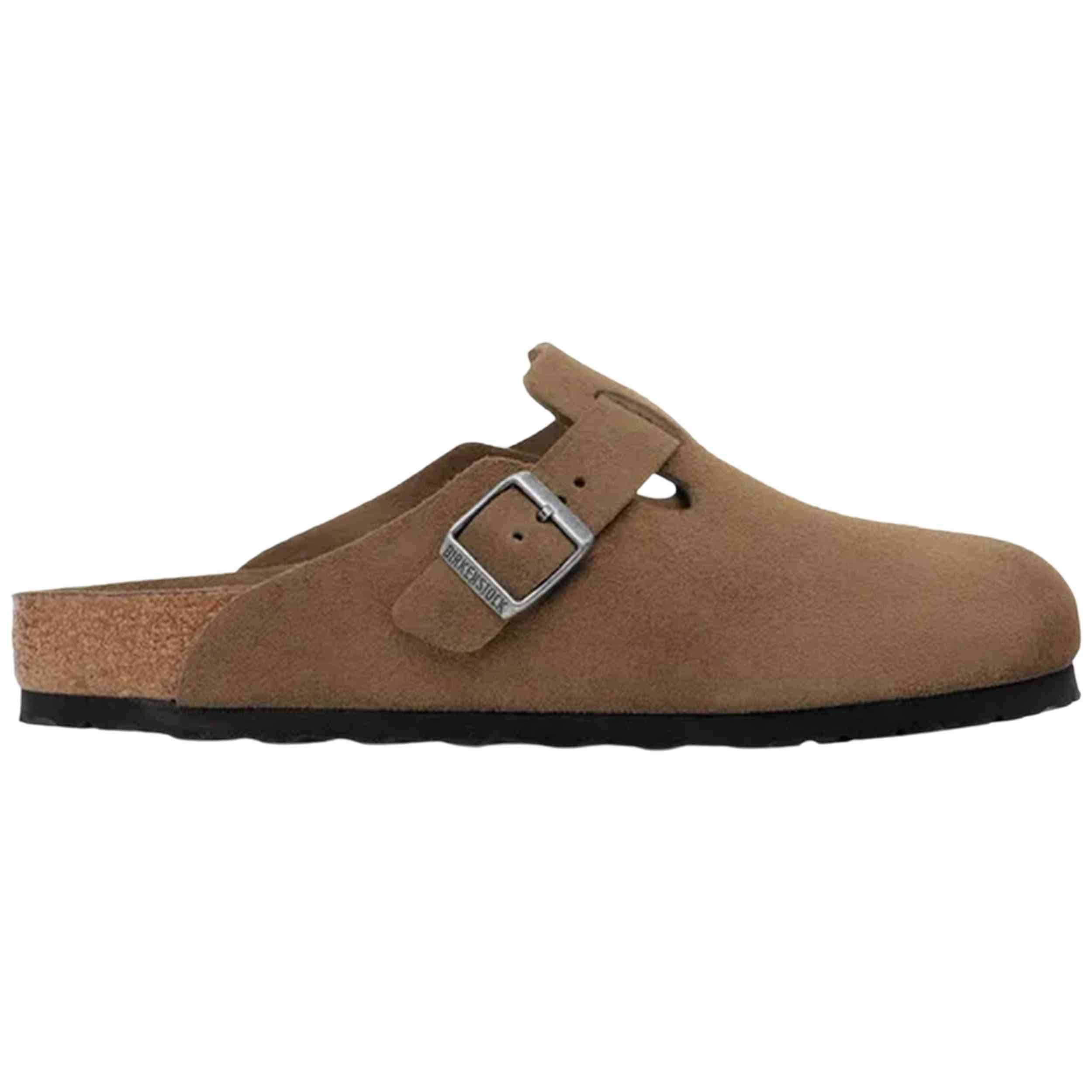Zuecos Birkenstock modelo Boston SFB Leve para Hombre en color Marron