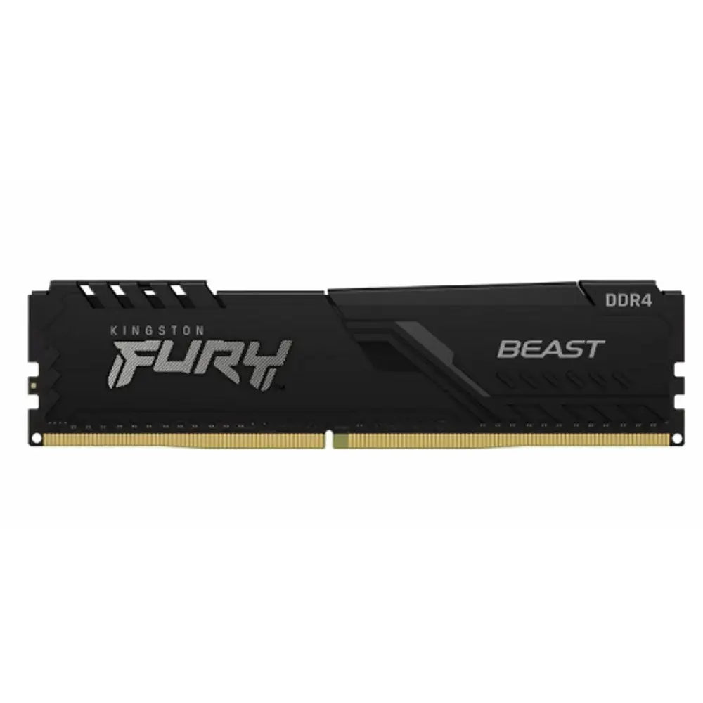 Kingston - Memoria RAM Fury Beast KF432C16BB1/16 DDR4 3200 MHz 16 GB (1x16 GB) sin buffer, latencia CL16, compatible con Intel XMP 2.0 para PC de escritorio y gaming