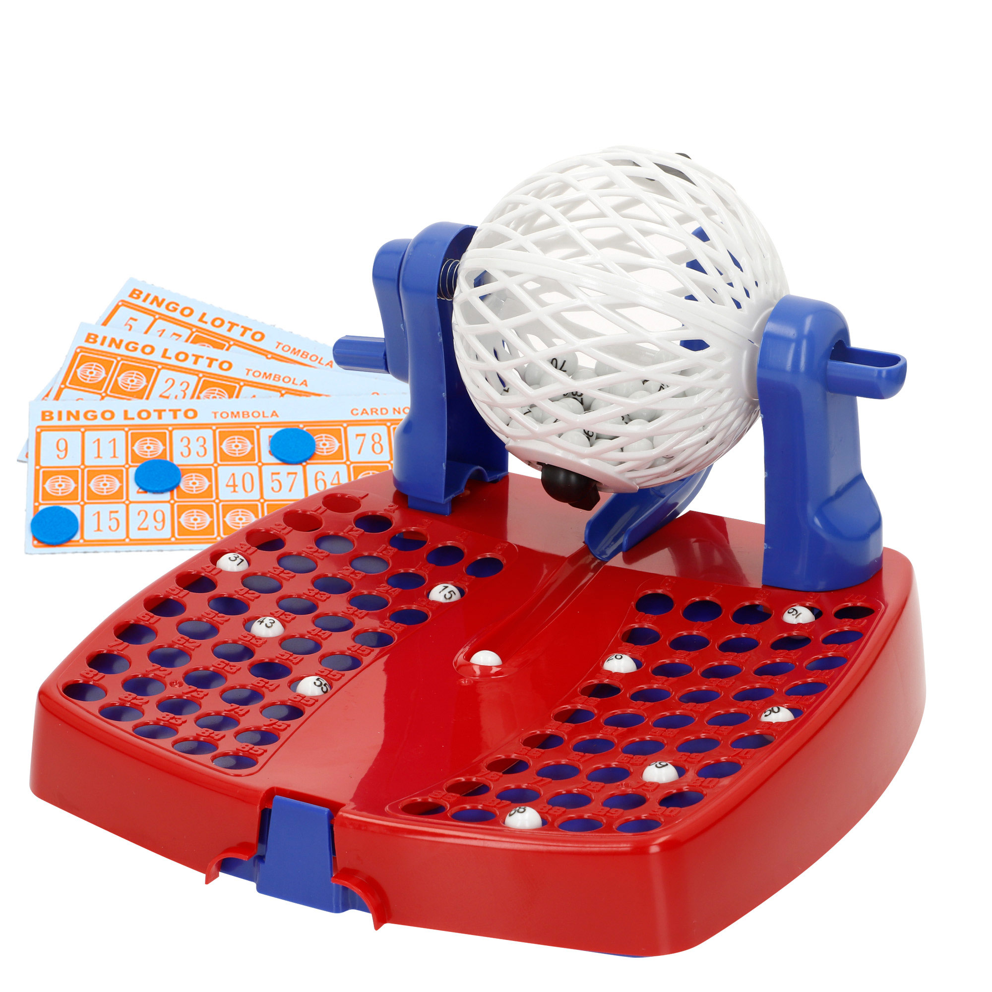 CB Games - Juego de Bingo, 24 cartones, 90 números, infantil, para niños, familiar, juegos de mesa, educativo, 2 jugadores o más, mayores de 5 años