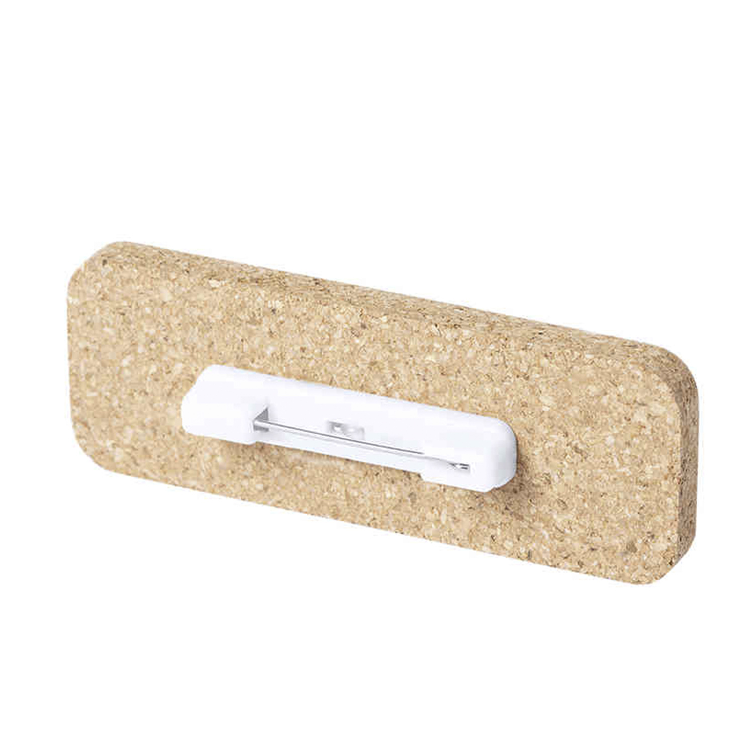 DAM Identificador Sartal de corcho natural. 7x1,3x2,5 Cm. Color: Beige