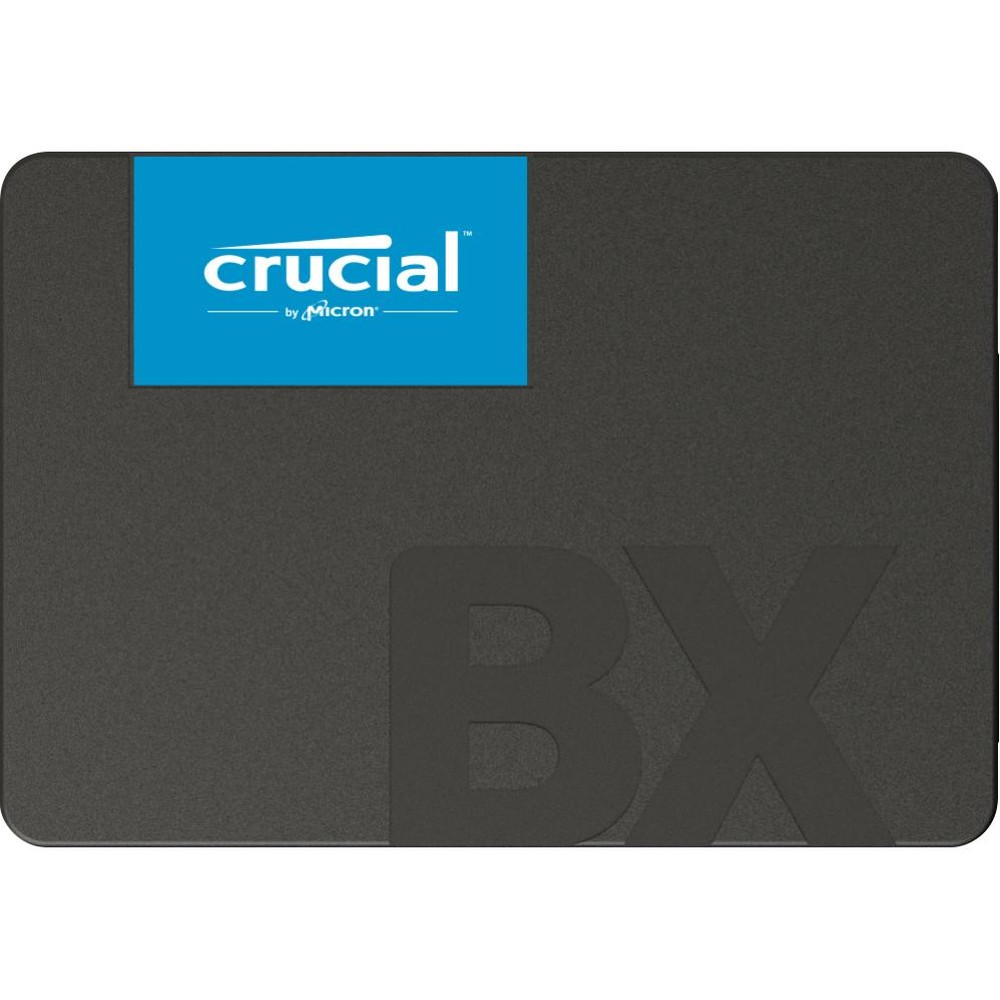 Crucial - SSD BX500 1 TB 2.5\" SATA III con NAND 3D, lectura hasta 540 MB/s y escritura 500 MB/s, ideal para PC y portátil, compatible con disco duro interno