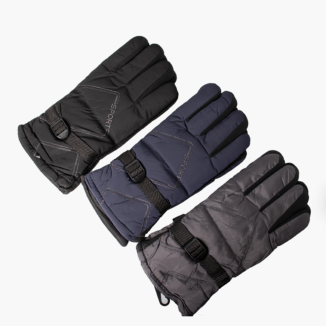 Guantes Euroxanty para Moto Hombre Pack 3 Colores - Invierno Cálido y Resistente Al Agua