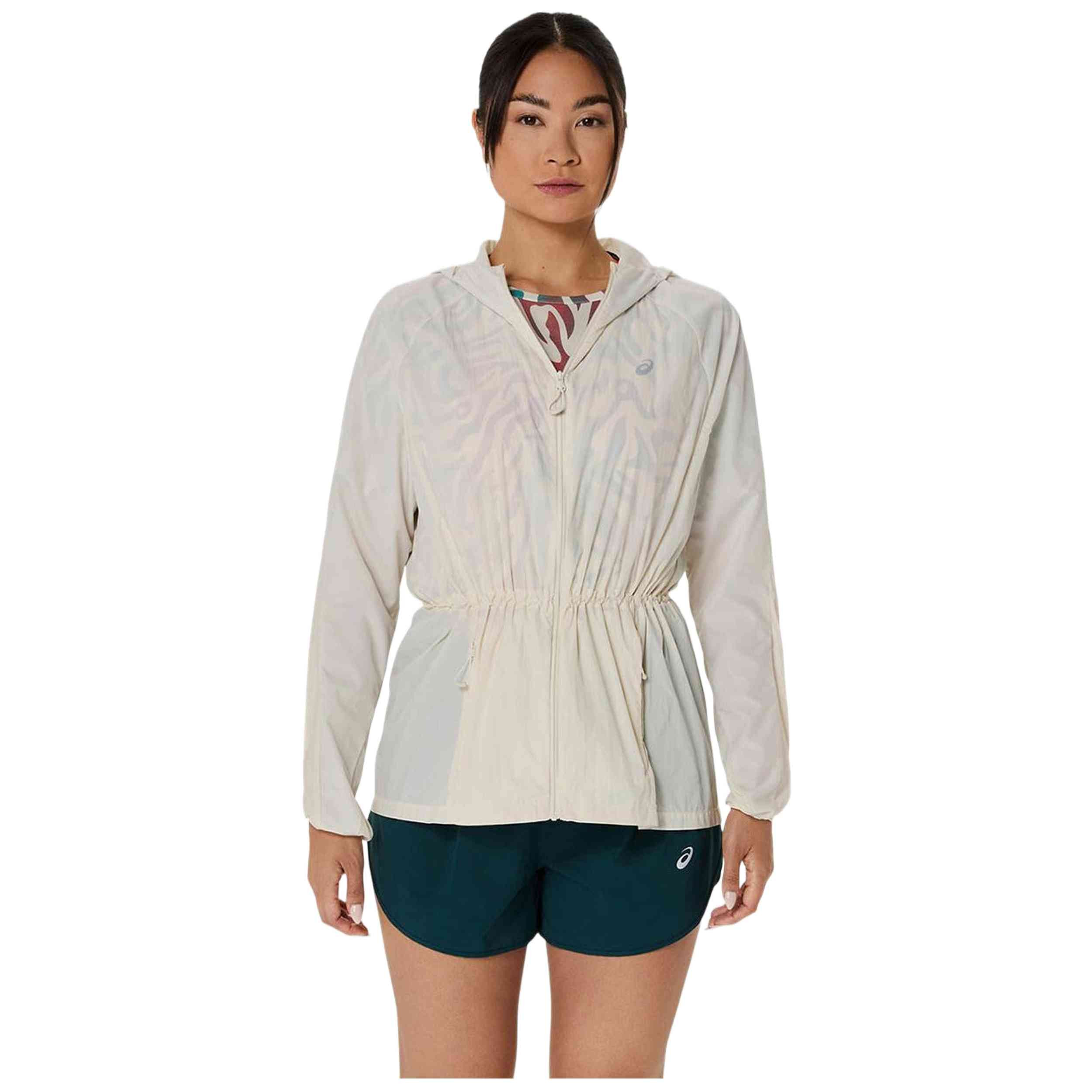 Chaqueta Asics modelo 2012D076-200 para Mujer en color Beige