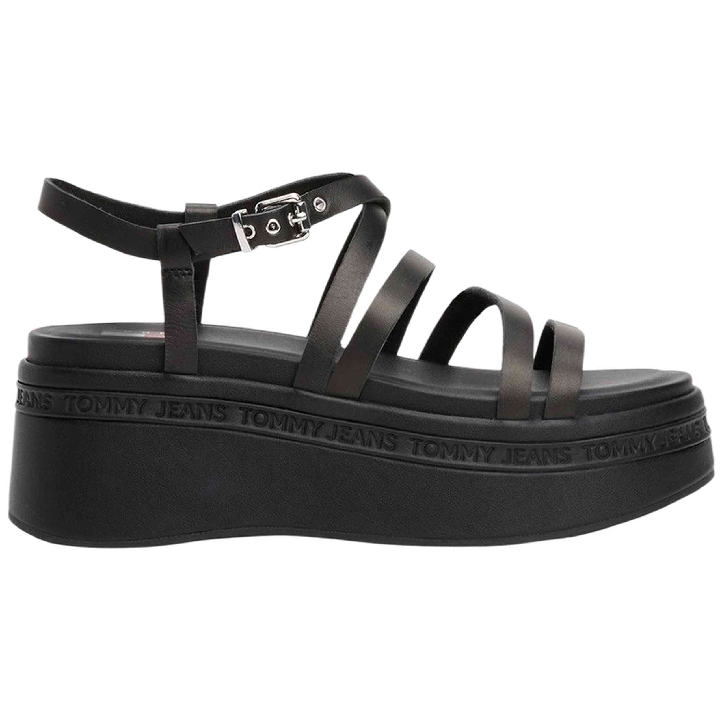 Sandalias De Plataforma Tommy Hilfiger modelo EN0EN02756 para Mujer en color Negro