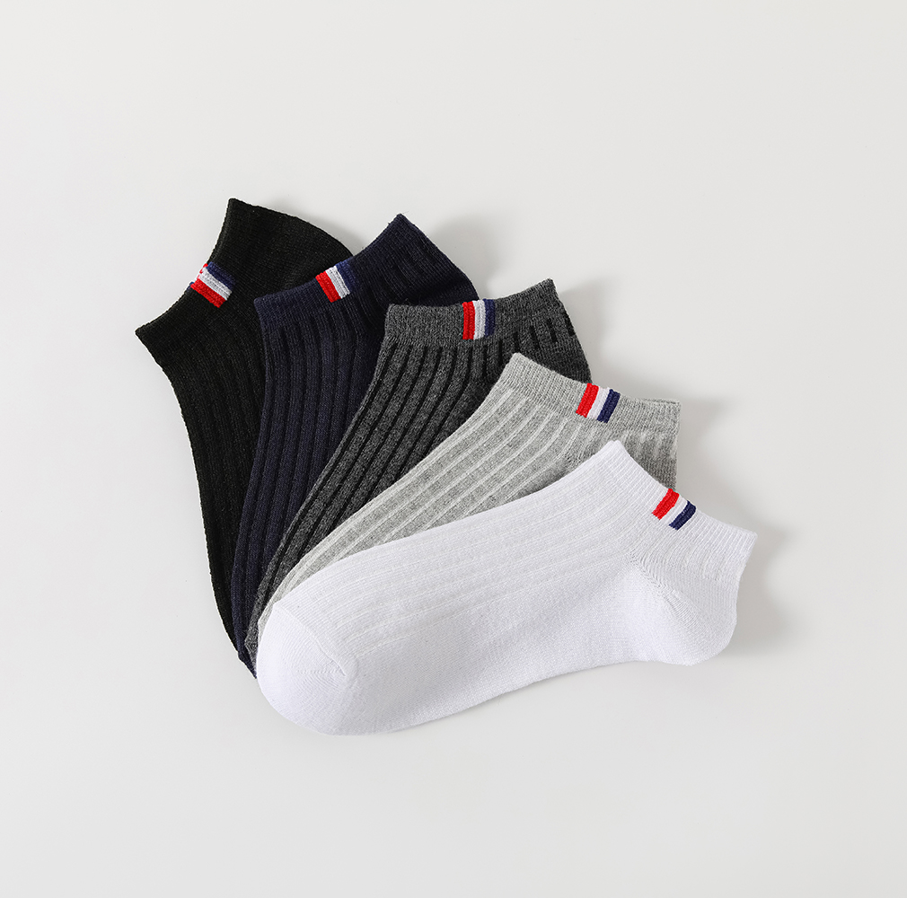 TK Calcetines De Tobillo Para Hombre 5/10/20/30 Pares Estilo Deportivo Moda Letras Antideslizantes Absorbentes De Sudor Transpirables Para Correr