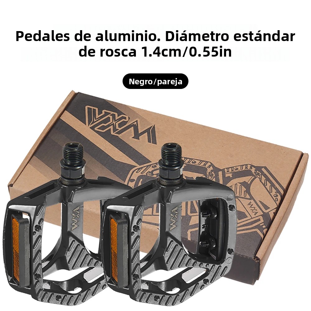 TK VXM Pedales De Bicicleta Ultralight De Aluminio Antideslizante MTB Impermeables Y Resistentes Al Polvo Doble DU Plano Para Ciclismo