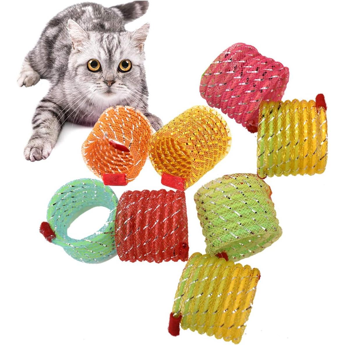 Juguetes Interactivos para Gatos Gatito Perros Mascotas Novedad Regalo (8 Piezas)