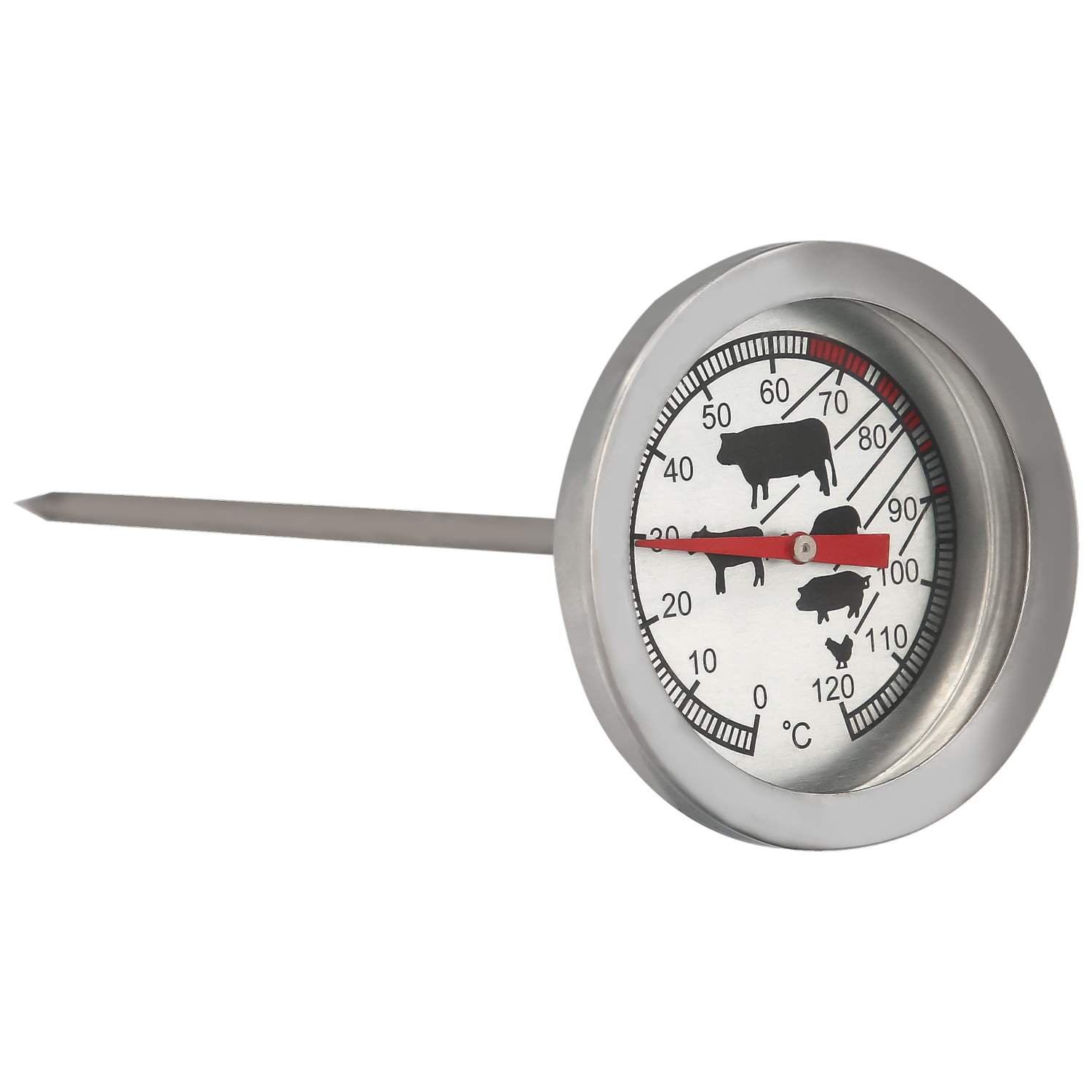 Termómetro Analógico Oryx para Cocina | Ideal para Hornos, Carnes, Asados, Barbacoas